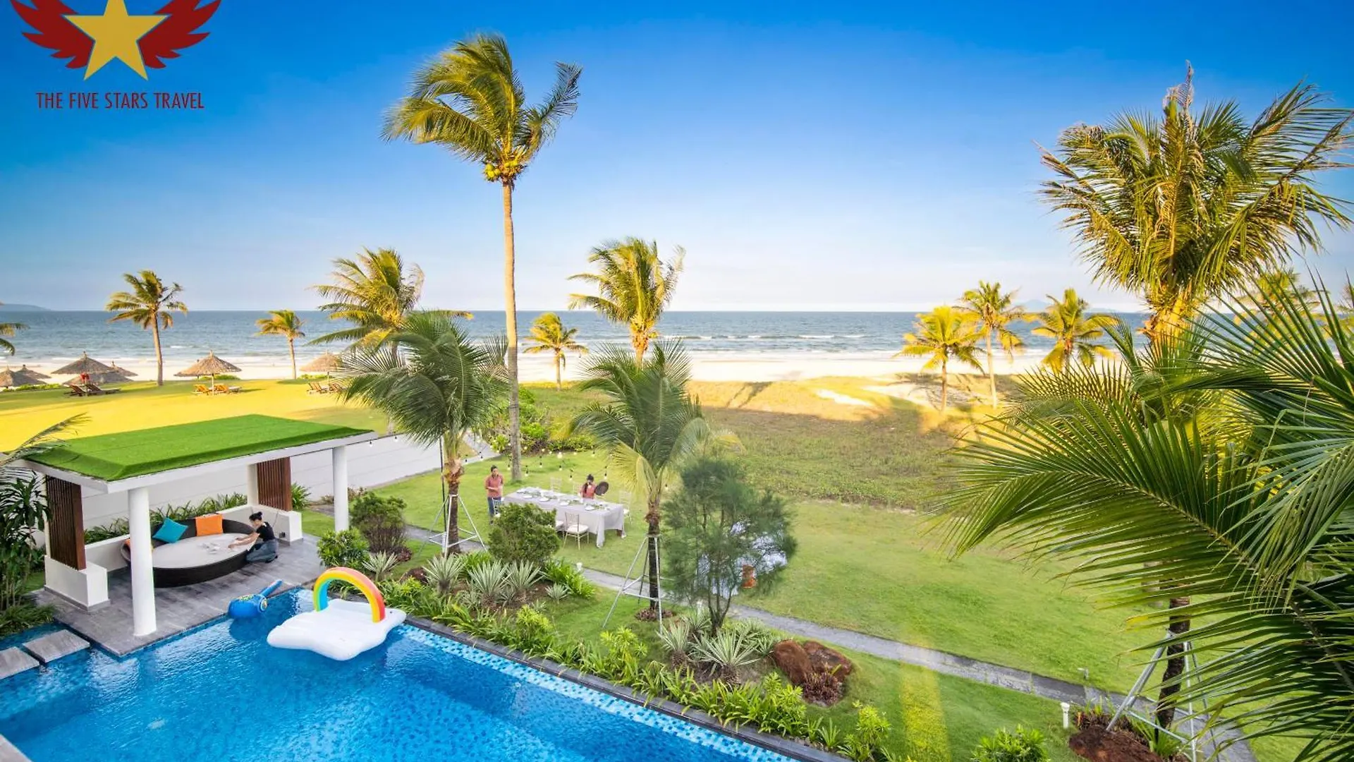 The Five Villas 8 Bedrooms Beachfront - K3 Da Nang
