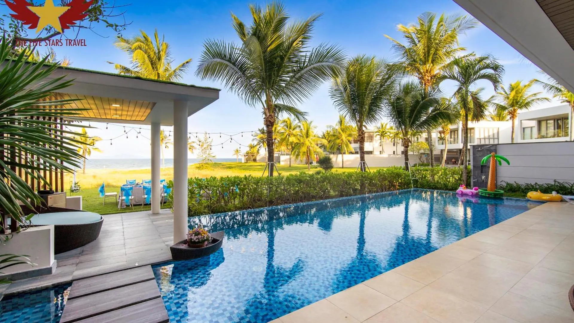 The Five Villas 8 Bedrooms Beachfront - K3 Da Nang