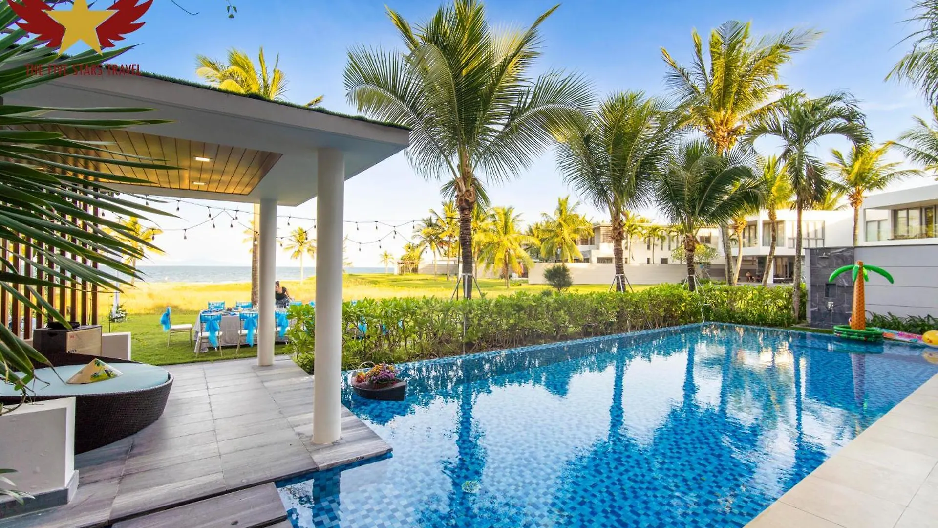 The Five Villas 8 Bedrooms Beachfront - K3 Da Nang
