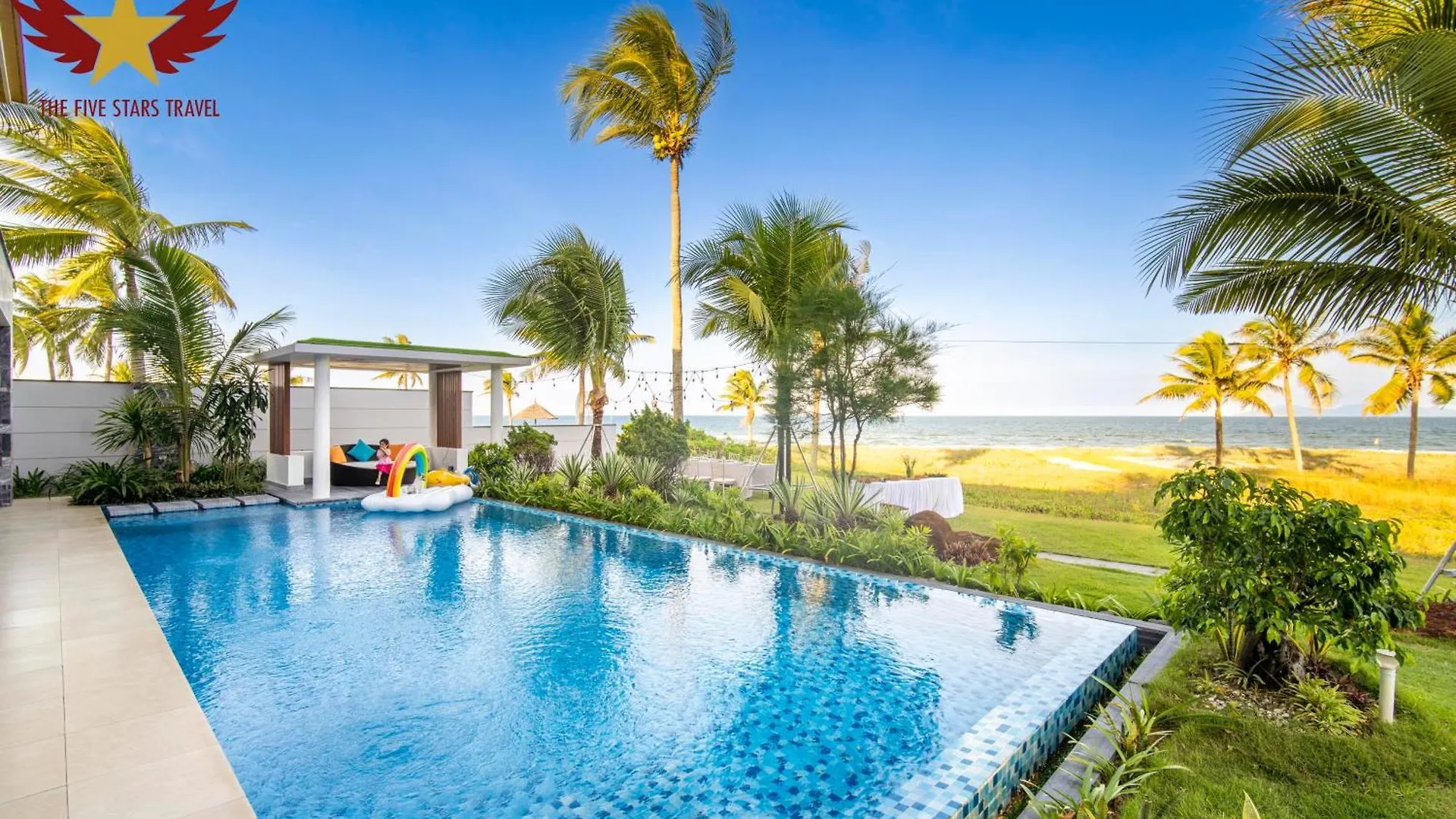 The Five Villas 8 Bedrooms Beachfront - K3 Da Nang