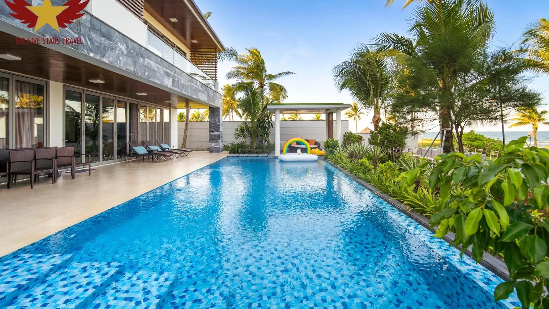 The Five Villas 8 Bedrooms Beachfront - K3 Da Nang