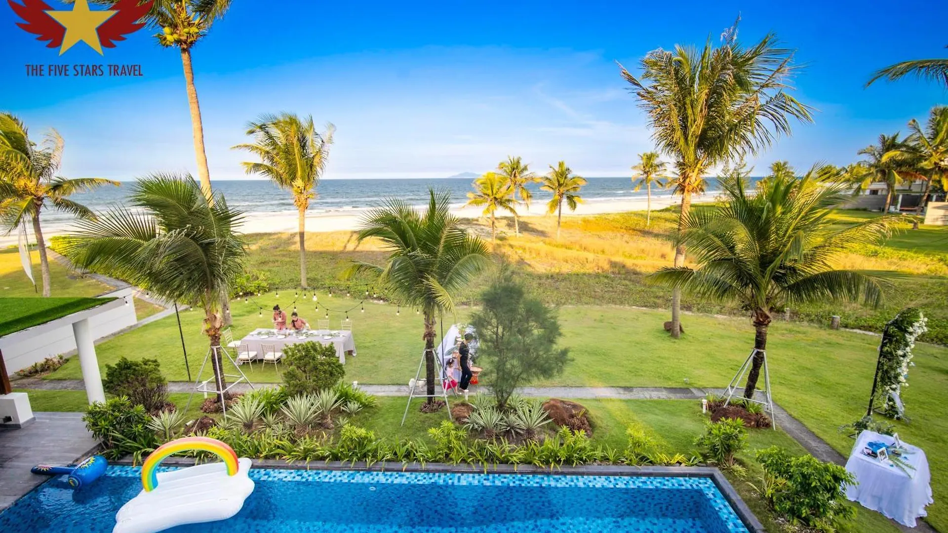 The Five Villas 8 Bedrooms Beachfront - K3 Da Nang