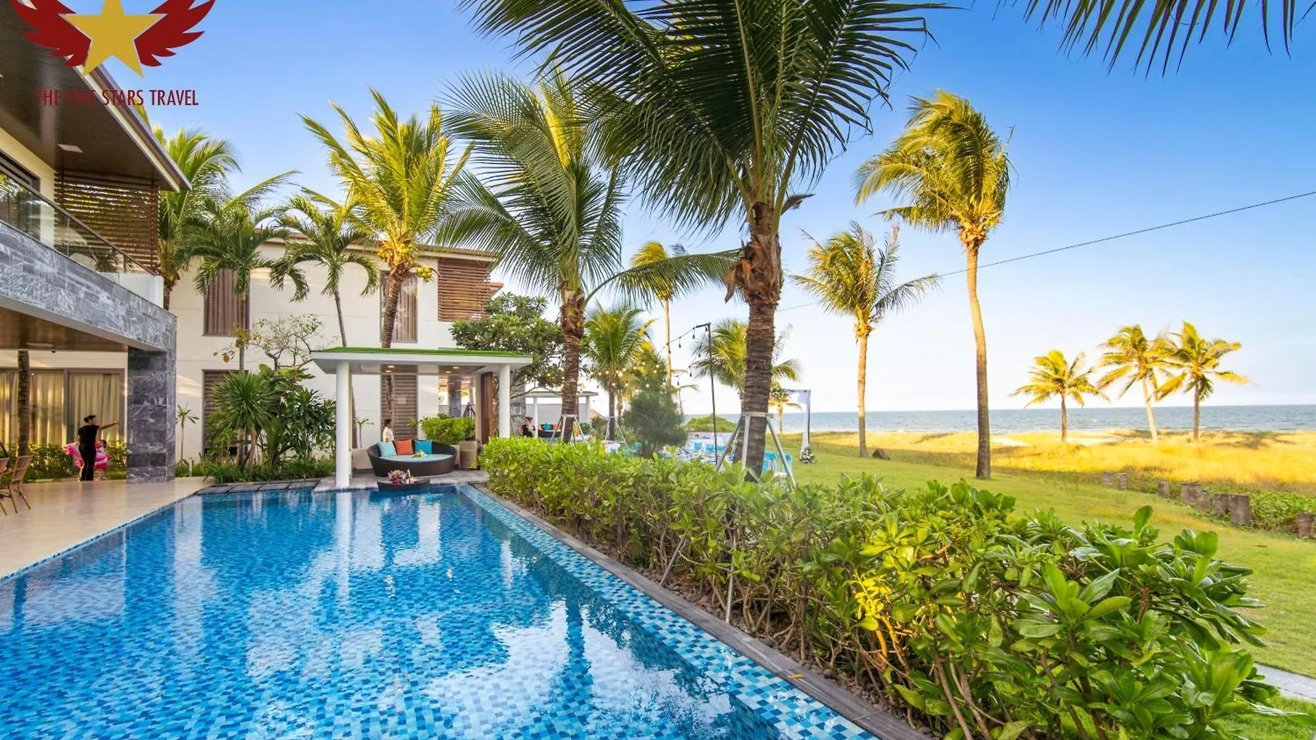 The Five Villas 8 Bedrooms Beachfront - K3 Da Nang